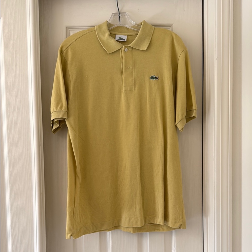 Lacoste Men's Chartreuse Polo Shirt